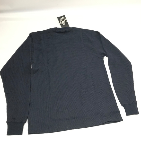 Access Men's Waffle Thermal Pullover Shirt Size M - Picture 3 of 4